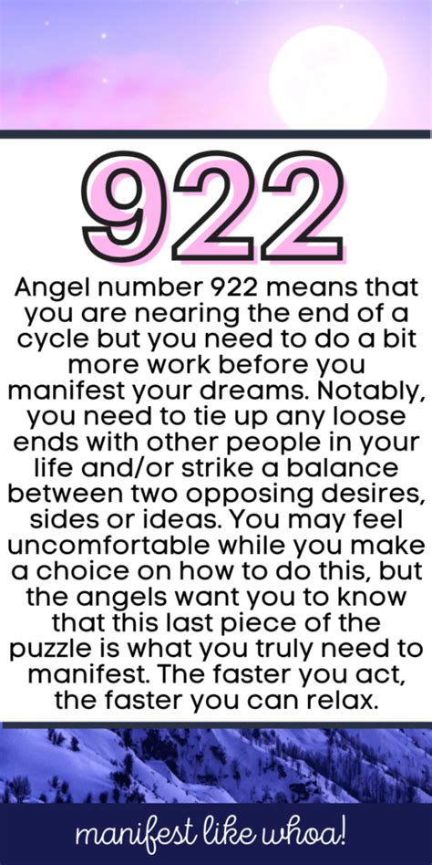 angel number 922|922 Angel Number Meaning